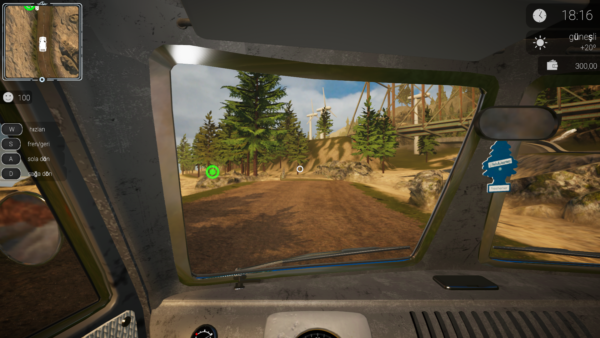 Lifeguard Simulator araba